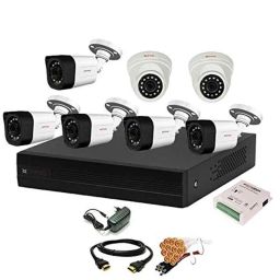 CP Plus 2.4MP White &a; Black 2 Pcs Indoor &a; 5 Pcs Outdoor Camera with 8 Channel DVR Kit, 8CHDVR-5B-2D-44-picture-10