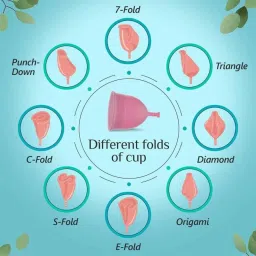 Floren 20ml Silicone Pink Reusable Menstrual Cup with Pouch image 5