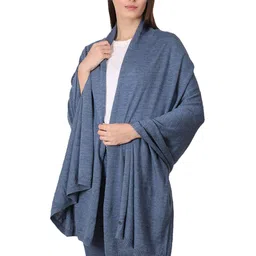 Pluchi Knitted Pure Wool Shawl-picture-10