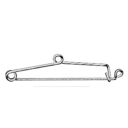 Alis 20cm/8 inch Towel &a; Safty Clamps Mayo, A-GEN-863-20-picture-30