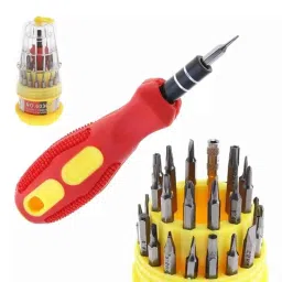 Generic High Strength Chrome Alloy Yellow-Red Screwdriver Set-picture-37