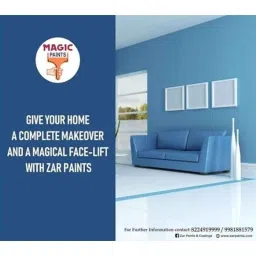 Magic Paints 1102 10kg Liril Matte Finish Acrylic Distemper Paint image 4