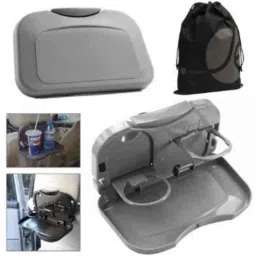 Kozdiko 2Pcs Car Grey Meal Tray Dining Set for Hyundai Santro-picture-48