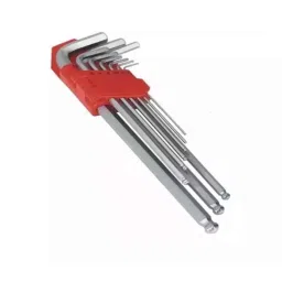 ARO 9 Pcs Stainless Steel Chrome Long Ball Point Hex Set-picture-30