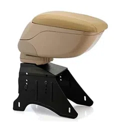Auto Pearl Plastic Beige Armrest Console Box for Maruti Suzuki WagonR Stingray image 2