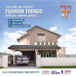 Magic Paints Cem Plus 10kg Peach Matte Finish Decorative Waterproof Cement Paint image 5