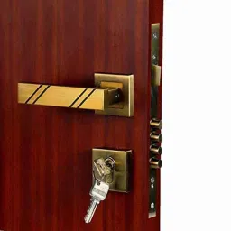 Homexpert Rose Altis Stainless Steel Antique Brass Finish Mortise Door Lock Set with 4 Latches &a; Pull Handle-image-58