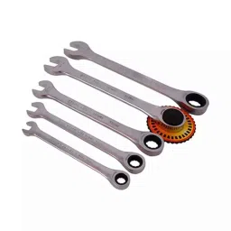 Tactix 371064 CrV Silver Chrome Plated Combination Spanner Sets-picture-48