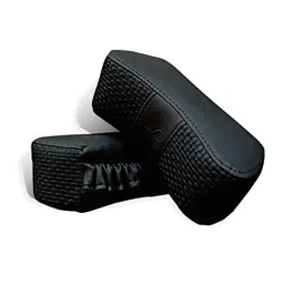 Kozdiko 2 Pcs Memory Foam Black Car Vastra Neck Rest Cushion Set for WagonR Stingray, koz_5304 image 2