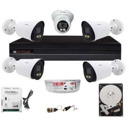 CP Plus 2.4MP Dome &a; 4 Pcs Bullet Camera, 8 Channel DVR with Usewell Accessories, 2.4GPC-4B1D-1TB-picture-48