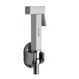 Snowbell Drizzle Square Health Faucet with 1m Flexible Tube &a; Wall Hook (Pack of 2)-picture-43