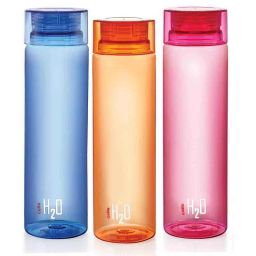 Cello H2O 1000ml Assorted Plastic Water Bottle (Pack of 3)-picture-18