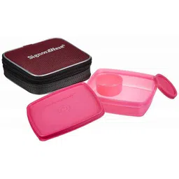 Signoraware Pink Jumbo Plastic Best Lunch Box with Insulated Bag, 552088-picture-24