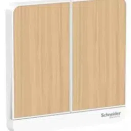 Schneider Electric AvatarOn E8332L1_LW_G8 2 Gangs Switches 16Ax 250V 1 Way Light Wood-picture-47