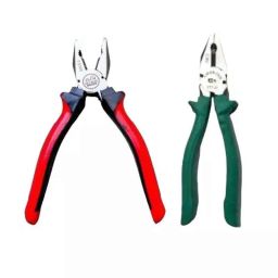 Sky Blue 2 Pcs 8 inch Multicolour 2 Cutting Wire False Piece Lineman Plier Combo, SBE260-picture-11