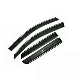 Galio Window Door Visor with Chrome Line Black for Tata Harrier 2020, Dvclhari Pack Of 4, GAL-E1M6TE-picture-25