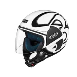 Studds N4 Expanded Polystyrene White Open Face Helmet, Size: Medium-picture-28