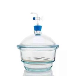 Rasayan 250mm Borosilicate Glass Vacuum Desiccator with Plate &a; Stopcock, 15203-picture-43