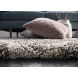 Carpetify 3x5ft Grey &a; Ivory Modern Plush Area Rug, 0609YIYTP0E image 5