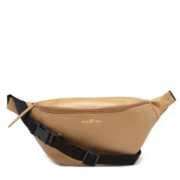 AQUATAN Leather Waist Pouch with Adjustable Belt-image-1