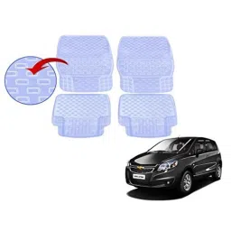 Kozdiko 93043 4 Pcs Rubber &a; PVC Clear Car Floor Mat Set for Chevrolet UVA-picture-36