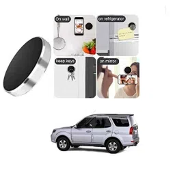 Kozdiko Mini Magnetic Dashboard Mount Car Mobile Phone Holder with Metal Body for Tata Safari Grand Dicor-picture-45