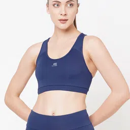 laasa  sports LAASA SPORTS Removable Padding Non-Wired Moisture Wicking Dry-Fit Workout Bra-picture-33