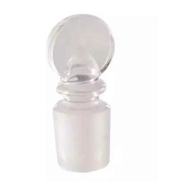 Borosil 22.05/20.5 Short Neck Penny Head I/C Joint Glass Stopper, 8110022-picture-23