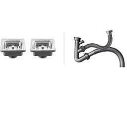 BLACKADO Stainless Steel 304 Double Bowl Pipe Coupling Set-picture-32