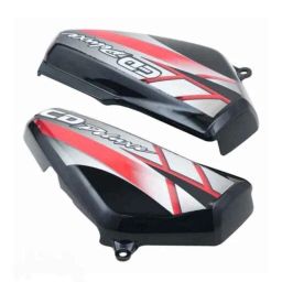 Krayons ABS Black &a; Red Side Panel Set for Hero HF Deluxe, F1025-picture-23