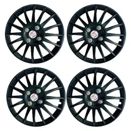 Auto Pearl 4 Pcs 14 inch ABS Black Press Type Fitting Car Wheel Cover Set for Hyundai Xcent-picture-21