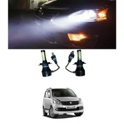 Trigcars 2 Pcs 50W 4 Side Micro Chip Heavy Duty Car LED Headlight Set for Maruti Wagon-R 2010-picture-12