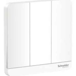 Schneider Electric AvatarOn E8333L1LED_WE_G8 3 Gangs Switches 16AX 250V 1 way LED White-picture-45