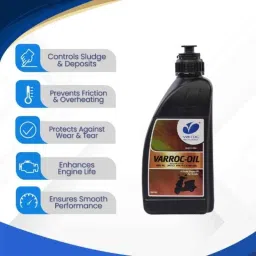 Varroc JASO MB 800ml 4T 10W-30 Engine Oil for Scooter, K353307100 image 3