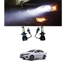 Trigcars 2 Pcs 50W 4 Side Micro Chip Heavy Duty Car LED Headlight Set for Honda City 2021-picture-11