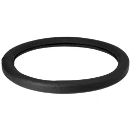 Enexoya SC105028 Leather Black Stichable Car Steering Cover for Fiat Punto, 105028 image 2