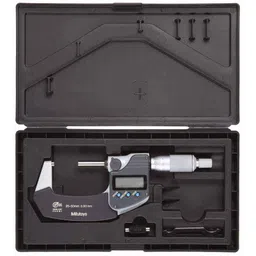 Mitutoyo Digimatic Micrometer, 293-241, Range: 25-50 mm image 2