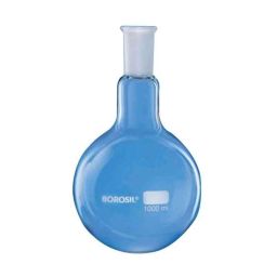 Borosil 3000ml Narrow Mouth Short Neck Round Bottom Flask, 4380A31-picture-1