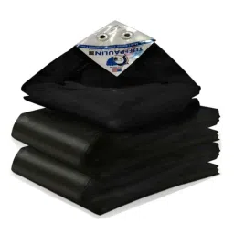 TUFFPAULIN 30x30ft 150 GSM Polyethylene Black Heavy Duty Tarpaulin-picture-12