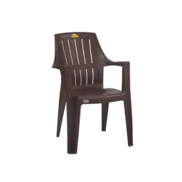 Supreme Turbo Super Globus 120kg Plastic Brown Matte Finish Premium Chair with Arm-picture-18