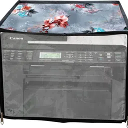 LoomStar For Canon Laser imageCLASS MF4880dw Wireless Monochrome Blue Flower Printer Cover-image-5