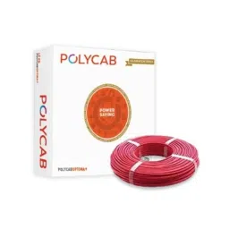 Polycab Optima Plus 2.5 Sqmm Single Core Red FRLF Copper PVC Insulated House Wire, Length: 90 m-picture-12