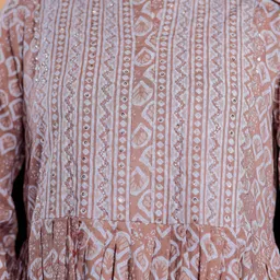 VASVI Printed A-line Kurta image 2