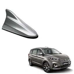 Auto Pearl ABS Silver Universal Replacement Shark Fin Car Roof Antenna For Maruti Suzuki Ertiga 2019-picture-36