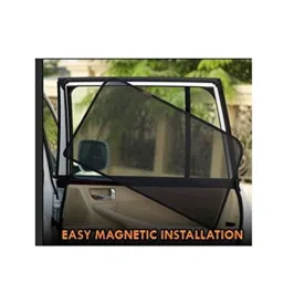 Kozdiko 6 Pcs Half Magnetic Car Sun Shade Set for Mahindra XUV 500 image 4