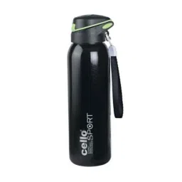 Cello Gymstar 650ml Black Stainless Steel Vacuum Sports Bottle, 405CSSB0388 (Pack of 2)-picture-25