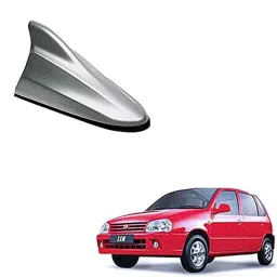 Auto Pearl ABS Silver Universal Replacement Shark Fin Car Roof Antenna For Maruti Suzuki Zen Estilo image 2