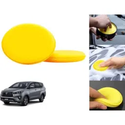 Auto Pearl Polyurethane Beige Washing &a; Waxing Polish Foam Sponge for InnovaCrysta 2021-2022 (Pack of 2)-picture-34
