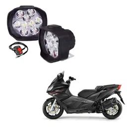 Kozdiko 2 Pcs 15W 9 LED 6000k Sheen Transformer Bumble Bee Style LED Fog Light Set for Aprilia SRV 850, koz_81599-picture-42