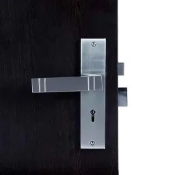 Homexpert Spacio Stainless Steel Silver 6 Lever Heavy Duty Mortise Door Lock Set-image-99